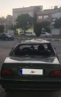پژو پارس. مدل 99تصادفی خاکستری