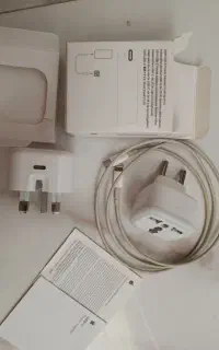 شارژر آیفون اصل ۳تیکه کامل