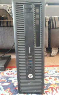 کامپیوتر HP به همراه مانیتور و موس و کیبورد