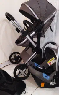 ست کالسکه کریکاتی بسیارتمیز دسته چرخشی Evant خارجی