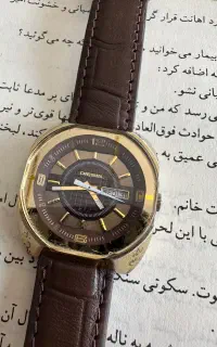 ساعت DIESEL قدیمی موتور سوئیس