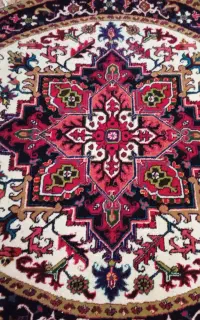 فرش دستبافت دایره