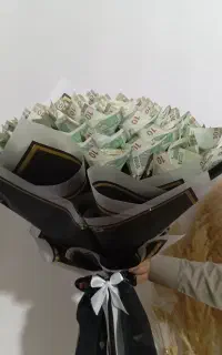 دسته گل پولی