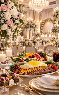 تشریفات نیلوفرابی دیزاین عقد تولد