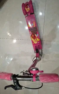 اسکوتر دخترانه فلزی تاشو آکبند