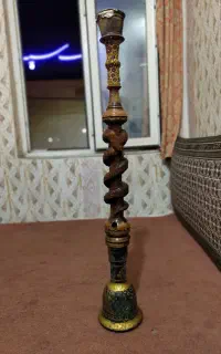 قلیان چوبی مار