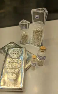 خرید فروش نقره ( ساچمه و شمش )