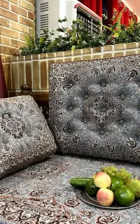 فروش عمده پشتی شاهنشین ترمه تولید مستقیم