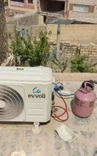 نصب نصاب کولر اسپلیت وپنجره ای تعمیر گازگیری سرویس