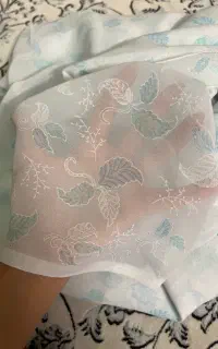 چادر عروس آکبند جنس عالی حریر شیشه ای ژاپن