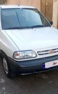 پرایدبدون رنگ وخط وخش درحدخشک عروسک کلکسیونی