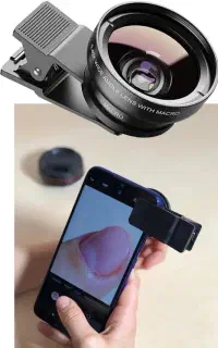 لنز دوربین عکاس