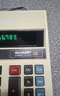 ماشین حساب برقی SHARP