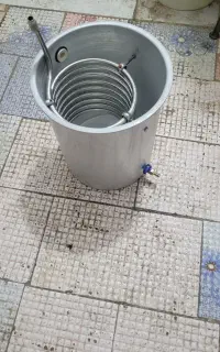 کندانسور سطلی ابی استیل