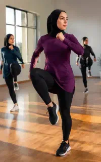 کلاس زومبا و ایروبیک ریتمی گروهی