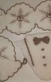 انواع لیف و اسکاج ساده و طرح دار برای عروس
