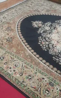 فرش سورمه ایی نوع سالم