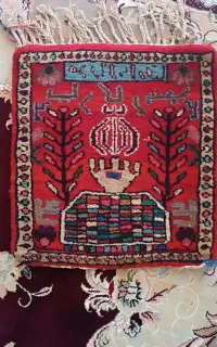 فروش ۳ عدد قالیچه تابلویی قدیمی