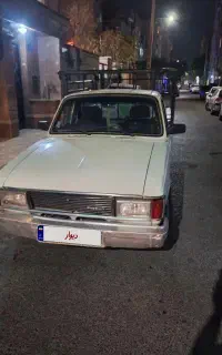 پیکان وانت دوگانه مدل ۹۳ تمام مدارک کامل پلاک زرد
