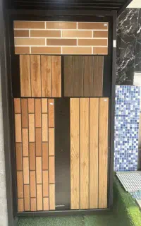 سرامیک پله سرامیکی سنگی نما نرده بتن پلاک جدول
