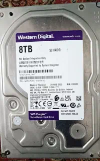 هارد 8 ترابایت وسترن western بنفش