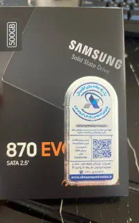 هارد ssd ظرفیت 500گیگ سامسونگ