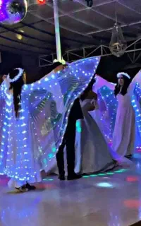 بال  فرشته و اجراهای خفن برای مراسمات شما