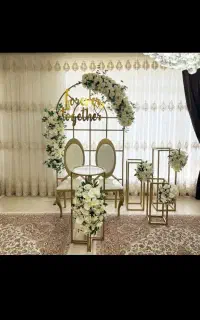 تم تولد وبادکنک آرایی و جایگاه عروس وداماد