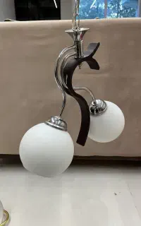 لوستر دو شعله