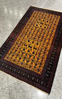 قالیچه دستباف زابل 70ساله سالم عتیقه