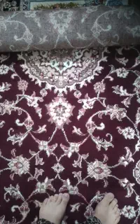 قالی راه رویی  .طول ۴ متر عرض ۱ متر تمام