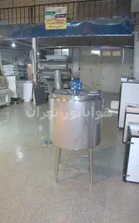 پروسس تانک استیل YU400 مخصوص صنایع لبنی و غذایی
