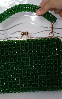 کیف مرواریدی مجلسی