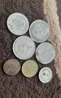 تعدای سکه قدیمی