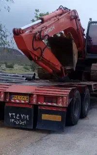 اجاره دهنده ی بیل مکانیکی و کمپرسی