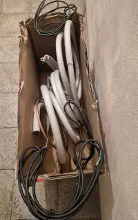 لوله مسی کولرگازی و کابل های فابریک