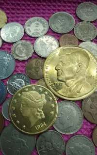 100 سکه کلکسیونی.قدیمی