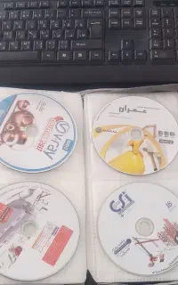 ۶۰ حلقه دی وی دی نرم افزار عمرانی،ویندوز و بازی