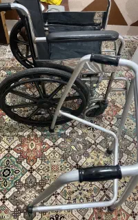 ویلچر و‌ واکر در حد نو