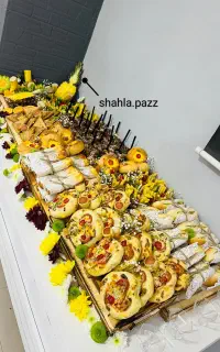 سفارش فینگرفود دسر میزآرایی حلوا