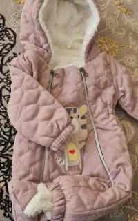 کاپشن و لباس گرم کودک و نوزاد کاملا نو