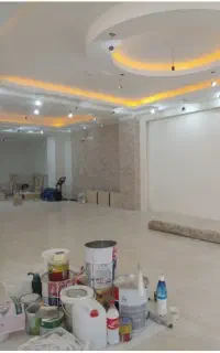 نقاشی ساختمان نماکناف ودیوار میکروسمنت رنگکاری چوب