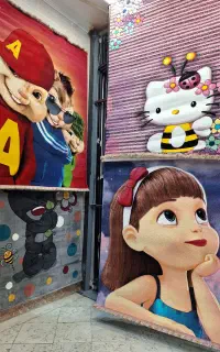 فرش قالیچه پناه عروسکی و کلارسیک نگارین