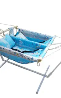 گهواره دوقلو پایه فلزی