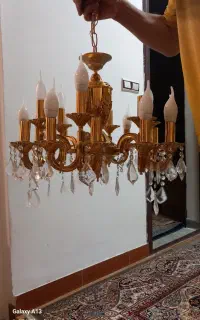 لوستر و اینه سرویس بهداشتی
