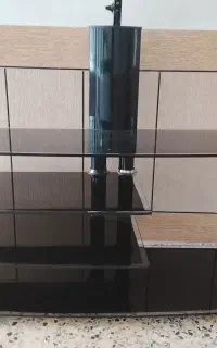 زیر تلویزیون شیشه ای ارزان