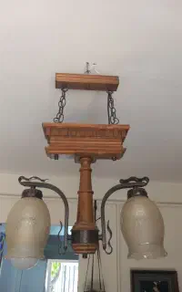 لوستر چوبی نو