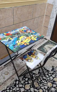 میز تحریر تاشو طرح مینیون