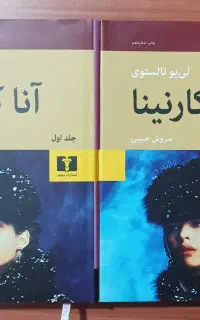 کتاب دو جلدی آناکارنینا