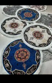 گرد بیضی فرش گرد وبیضی درابعاد واندازه دلخواه شما